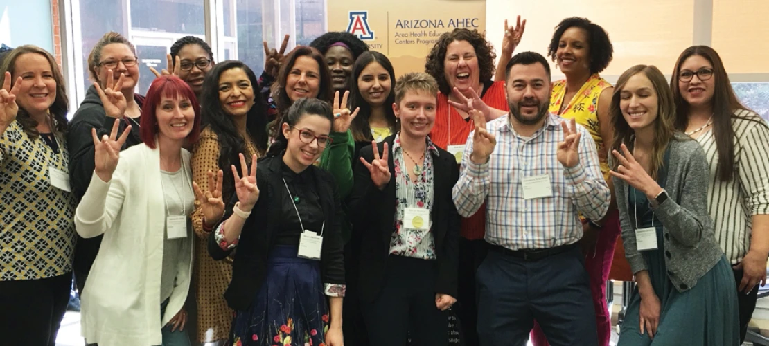 Students and Health Professionals attending conference