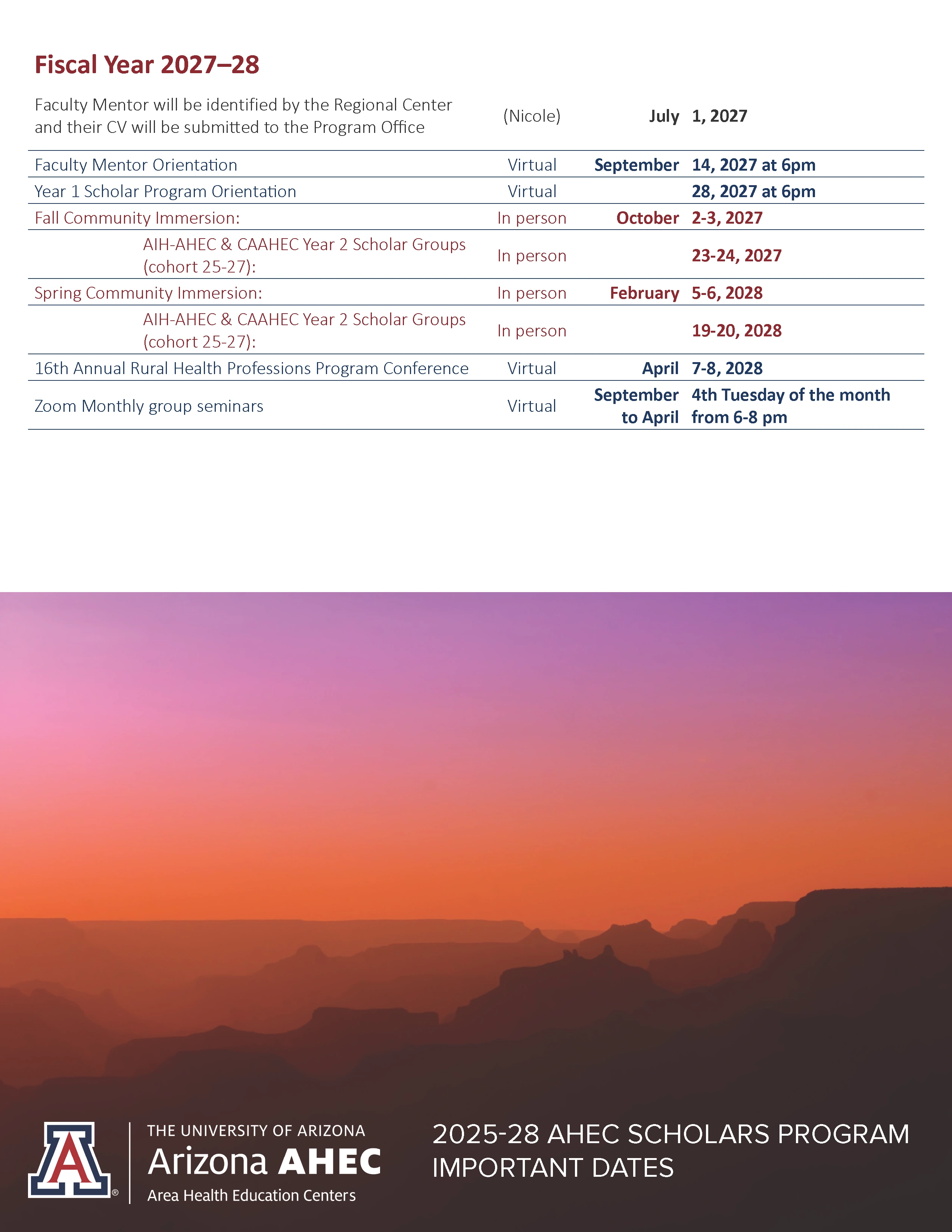 asp important dates calendar 2025-2028, page 2